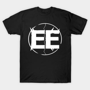 EXPLODING EARTHS E/E HERO LOGO - WHITE T-Shirt